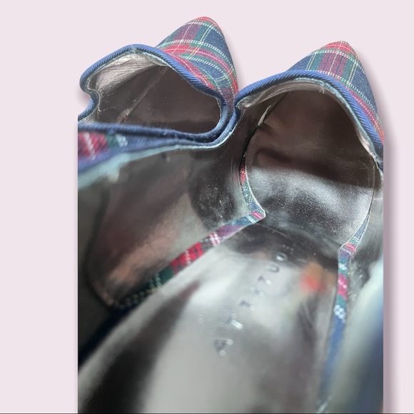 Attitude Plaid Heeled Pumps - Picture 8 of 10